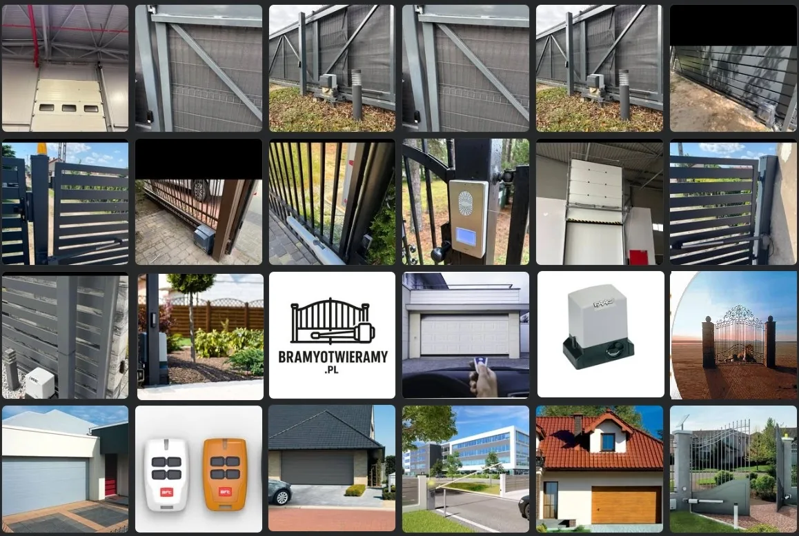 Realizacje BramyOtwieramy.pl – montaż bram w Łodzi, Płocku i Kutnie